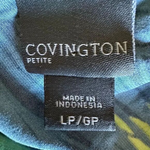 Covington Milk Maid Tropical Beachy Cruise Halter Maxi Spaghetti Straps Jersey - Picture 8 of 13